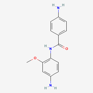 4-Amino-N-(4-amino-2-methoxyphenyl)benzamide