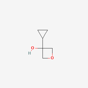 molecular formula C6H10O2 B3047512 3-Cyclopropyloxetan-3-OL CAS No. 1408291-64-4