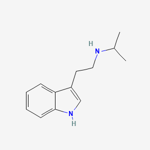 molecular formula C13H18N2 B3047521 N-[2-(1H-吲哚-3-基)乙基]丙烷-2-胺 CAS No. 14121-10-9