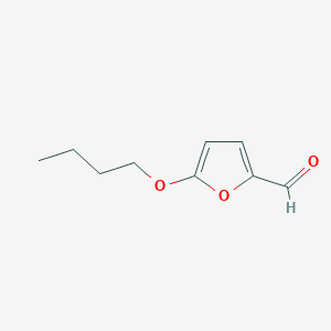 molecular formula C9H12O3 B3047535 5-丁氧基呋喃-2-甲醛 CAS No. 141598-95-0