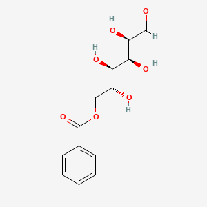 molecular formula C13H16O7 B3047562 D-Glucose, 6-benzoate CAS No. 14200-76-1