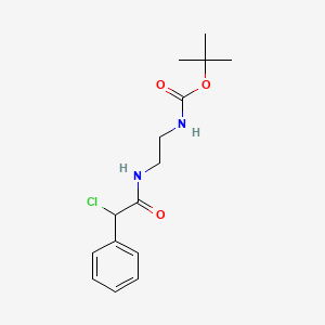 T-Butyl N-[2-(2-chloro-2-phenylacetamido)ethyl]carbamate