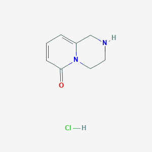 3,4-Dihydro-1H-pyrido[1,2-a]pyrazin-6(2H)-one hydrochloride