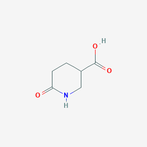 molecular formula C6H9NO3 B3047599 6-氧哌啶-3-羧酸 CAS No. 1426408-56-1