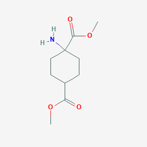 1,4-Dimethyl 1-aminocyclohexane-1,4-dicarboxylate