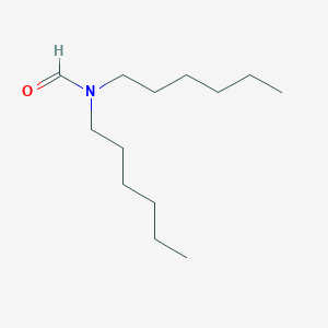 molecular formula C13H27NO B3047616 N,N-dihexylformamide CAS No. 14287-94-6