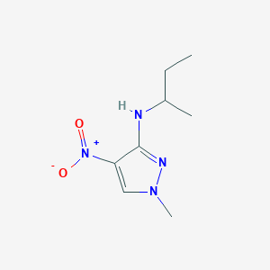 N-(sec-Butyl)-1-methyl-4-nitro-1H-pyrazol-3-amine