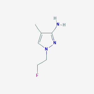 1-(2-fluoroethyl)-4-methyl-1H-pyrazol-3-amine