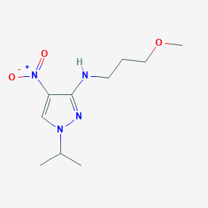 1-Isopropyl-N-(3-methoxypropyl)-4-nitro-1H-pyrazol-3-amine