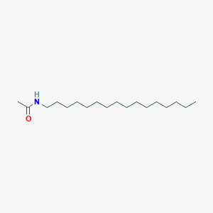 molecular formula C18H37NO B3047654 N-hexadecylacetamide CAS No. 14303-96-9