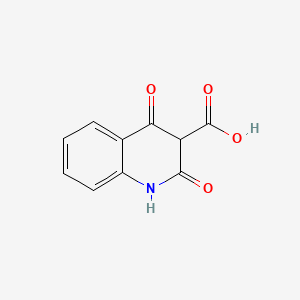 molecular formula C10H7NO4 B3047656 1,2,3,4-Tetrahydro-2,4-dioxo-3-quinolinecarboxylic acid CAS No. 143049-22-3