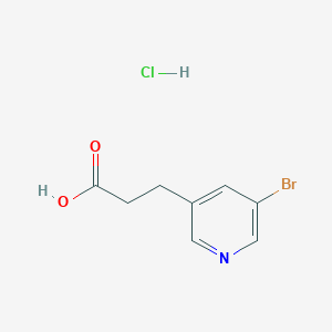 3-(5-Bromopyridin-3-yl)propanoic acid hydrochloride