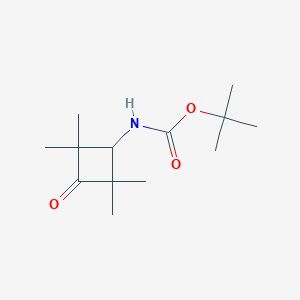 tert-Butyl (2,2,4,4-tetramethyl-3-oxocyclobutyl)carbamate