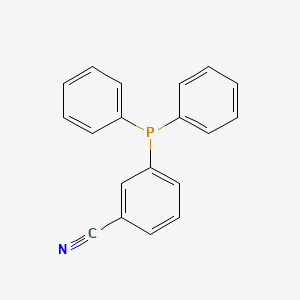 molecular formula C19H14NP B3047747 Benzonitrile, 3-(diphenylphosphino)- CAS No. 14378-89-3