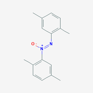 molecular formula C16H18N2O B3047750 Diazene, bis(2,5-dimethylphenyl)-, 1-oxide CAS No. 14381-98-7