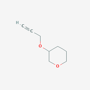 3-(Prop-2-yn-1-yloxy)tetrahydro-2H-pyran