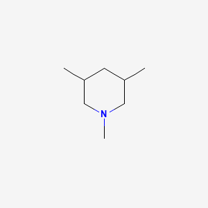 molecular formula C8H17N B3047789 Piperidine, 1,3,5-trimethyl- CAS No. 14446-76-5
