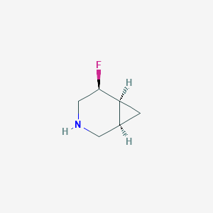 (1R,5S,6S)-5-fluoro-3-azabicyclo[4.1.0]heptane