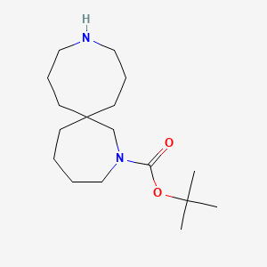 molecular formula C17H32N2O2 B3047794 Tert-Butyl 2,11-Diazaspiro[6.7]Tetradecane-2-Carboxylate CAS No. 1445951-48-3