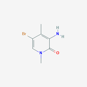 3-Amino-5-bromo-1,4-dimethyl-pyridin-2-one