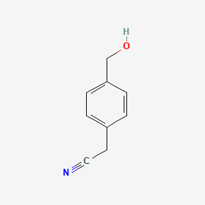 Benzeneacetonitrile, 4-(hydroxymethyl)-