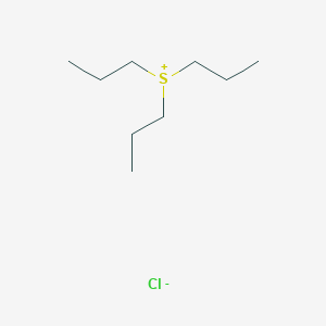 molecular formula C9H21ClS B3047810 Sulfonium, tripropyl-, chloride CAS No. 144861-60-9