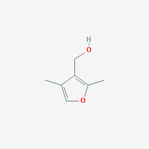 molecular formula C7H10O2 B3047812 (2,4-Dimethylfuran-3-yl)methanol CAS No. 14497-31-5