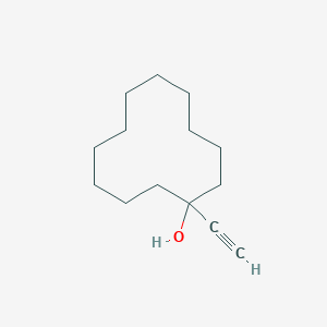 molecular formula C14H24O B3047819 1-Ethynylcyclododecanol CAS No. 14519-31-4