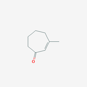 molecular formula C8H12O B3047820 3-Methylcyclohept-2-en-1-one CAS No. 14525-83-8