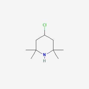 molecular formula C9H18ClN B3047864 4-Chloro-2,2,6,6-tetramethylpiperidine CAS No. 1463-00-9