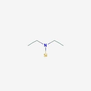 molecular formula C4H10NSi B3047870 N,N-Diethylsilanamine CAS No. 14660-24-3