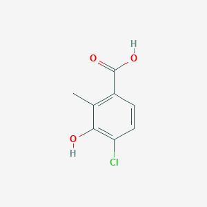 4-Chloro-3-hydroxy-2-methylbenzoic acid