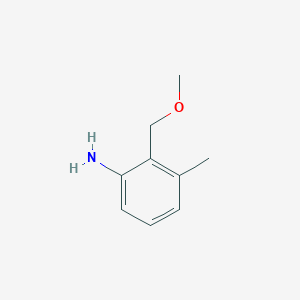 molecular formula C9H13NO B3047886 2-(甲氧基甲基)-3-甲基苯胺 CAS No. 1472650-01-3