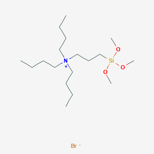 1-Butanaminium, N,N-dibutyl-N-[3-(trimethoxysilyl)propyl]-, bromide