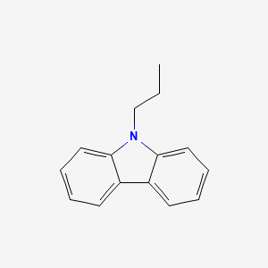 molecular formula C15H15N B3047905 9-propyl-9H-carbazole CAS No. 1484-10-2