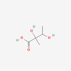 molecular formula C5H10O4 B3047911 2,3-Dihydroxy-2-methylbutanoic acid CAS No. 14868-24-7