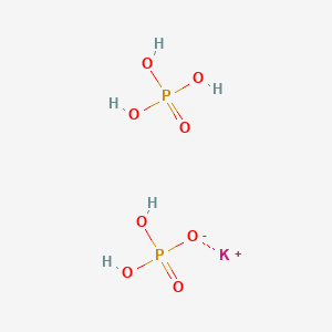 molecular formula H5KO8P2 B3047916 Potassium phosphate (KH5(PO4)2) CAS No. 14887-42-4