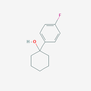 molecular formula C12H15FO B3047934 1-(4-氟苯基)环己醇 CAS No. 1496-36-2