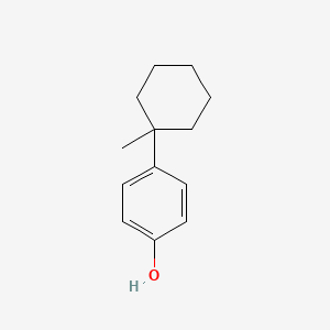 molecular formula C13H18O B3047935 4-(1-Methylcyclohexyl)phenol CAS No. 14962-20-0