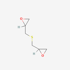 molecular formula C6H10O2S B3047940 Diglycidyl sulfide CAS No. 14974-71-1