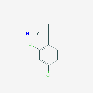 1-(2,4-Dichlorophenyl)cyclobutanecarbonitrile