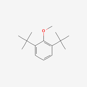 molecular formula C15H24O B3047985 1,3-Di-tert-butyl-2-methoxybenzene CAS No. 1516-95-6