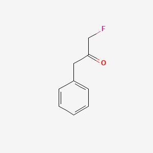 molecular formula C9H9FO B3048017 1-Fluoro-3-phenylpropan-2-one CAS No. 1524-06-7
