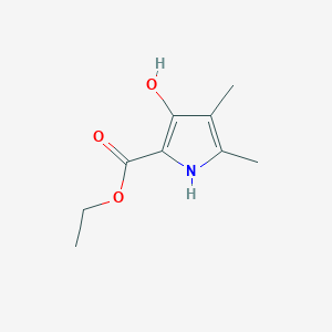 Ethyl 3-hydroxy-4,5-dimethyl-1H-pyrrole-2-carboxylate