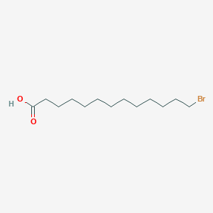 molecular formula C13H25BrO2 B3048063 13-bromotridecanoic Acid CAS No. 15462-16-5