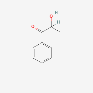 molecular formula C10H12O2 B3048068 2-羟基-1-(4-甲基苯基)丙انون-1 CAS No. 15482-26-5