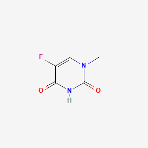 molecular formula C5H5FN2O2 B3048072 1-Methyl-5-fluorouracil CAS No. 155-16-8