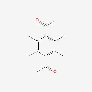 molecular formula C14H18O2 B3048076 1-(4-Acetyl-2,3,5,6-tetramethylphenyl)ethanone CAS No. 15517-58-5