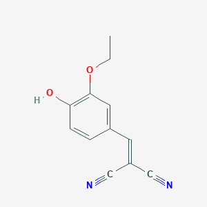 (3-Ethoxy-4-hydroxybenzylidene)malononitrile