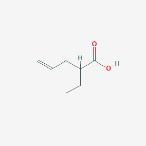 molecular formula C7H12O2 B3048126 2-乙基戊-4-烯酸 CAS No. 1575-73-1